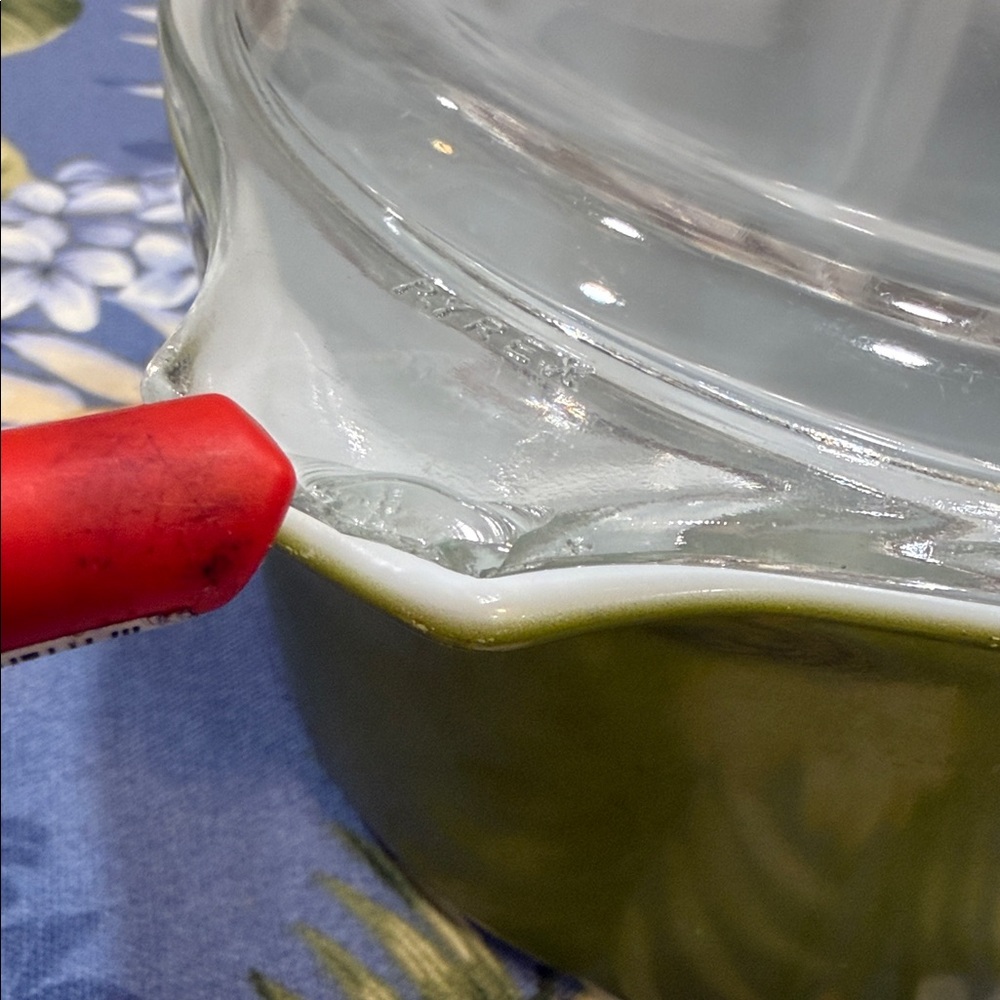 Pyrex green 473 - Picture 9 of 9